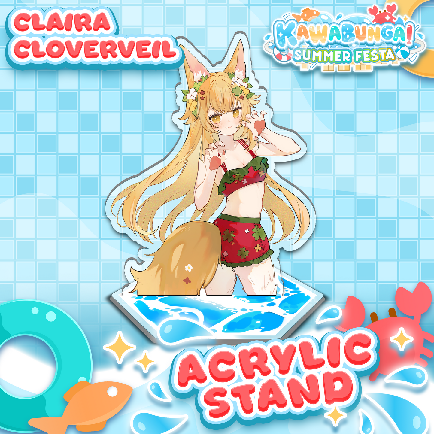 Claira Cloverveil : Kawabunga Standee