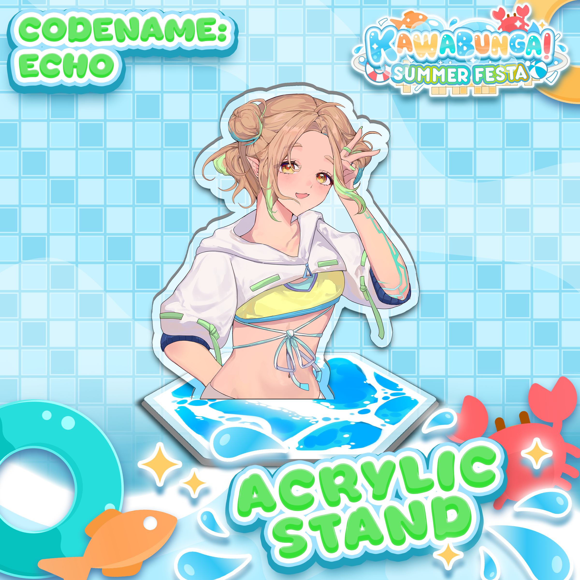 Codename: Echo : Kawabunga Standee – Kawa Entertainment