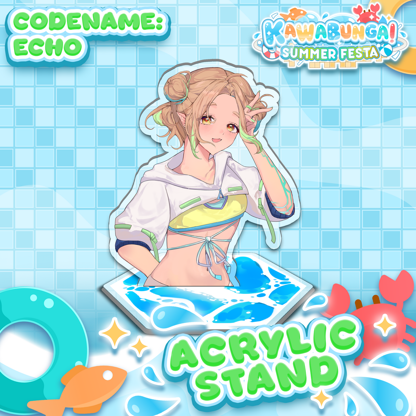 Codename: Echo : Kawabunga Standee
