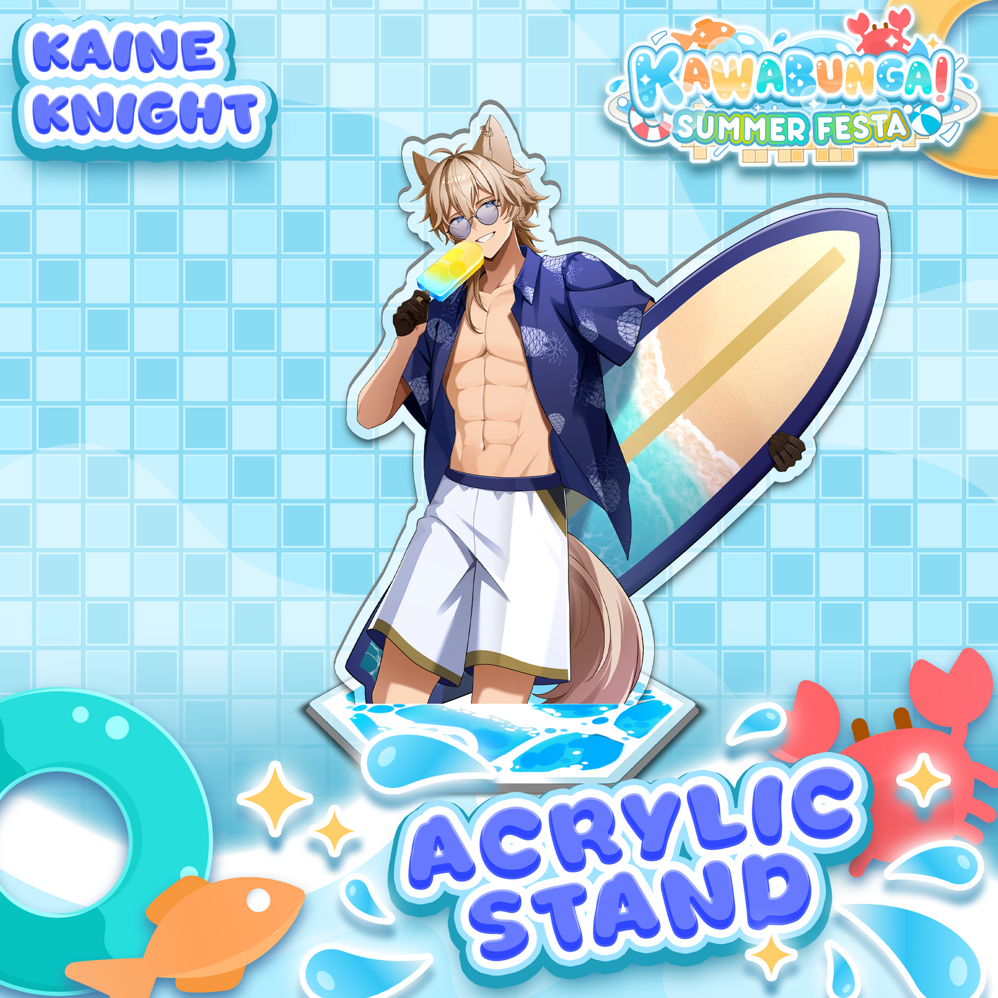 Kaine Knight : Kawabunga Standee