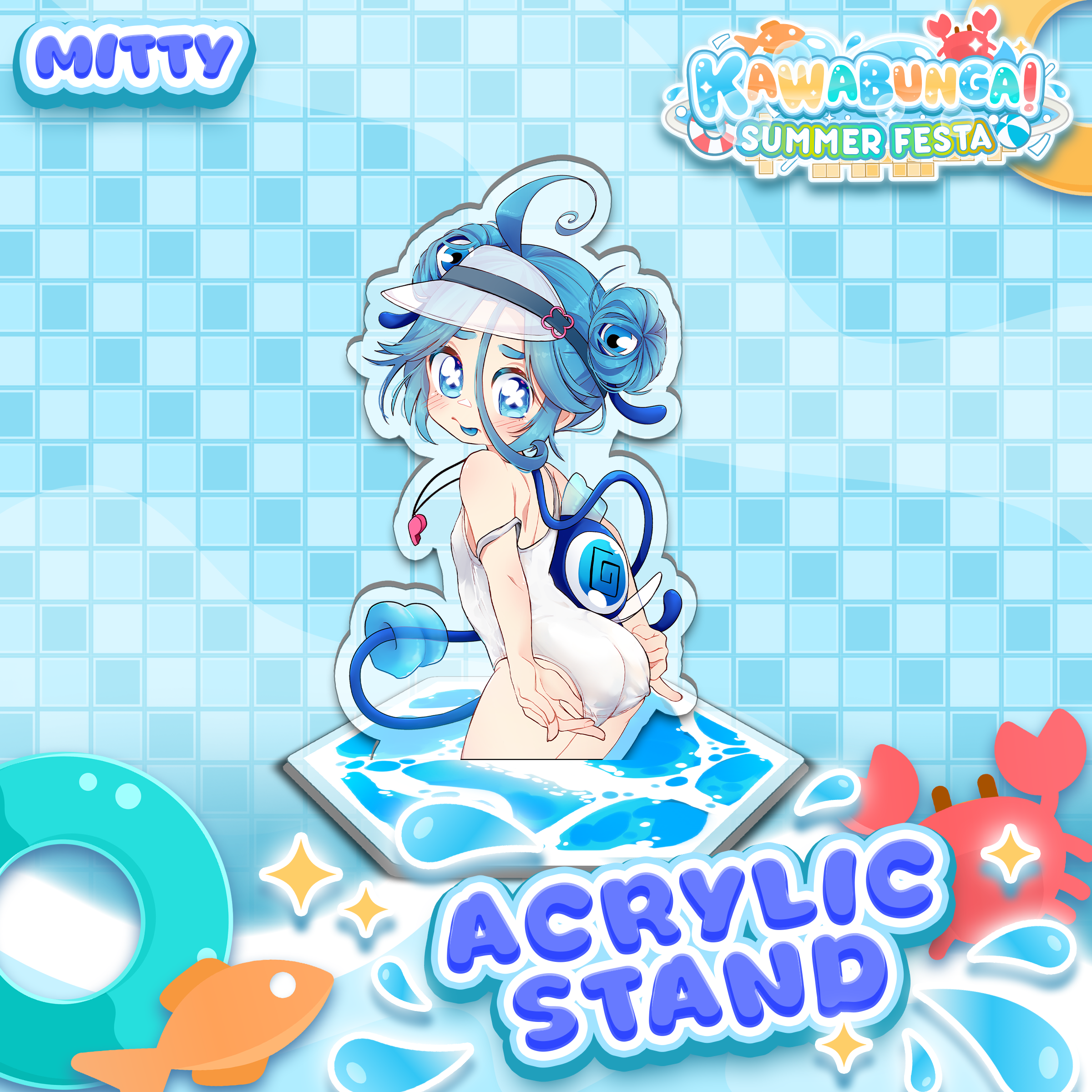 Mitty : Kawabunga Standee – Kawa Entertainment