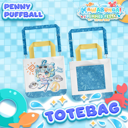 Penny Puffball : Tote Bag