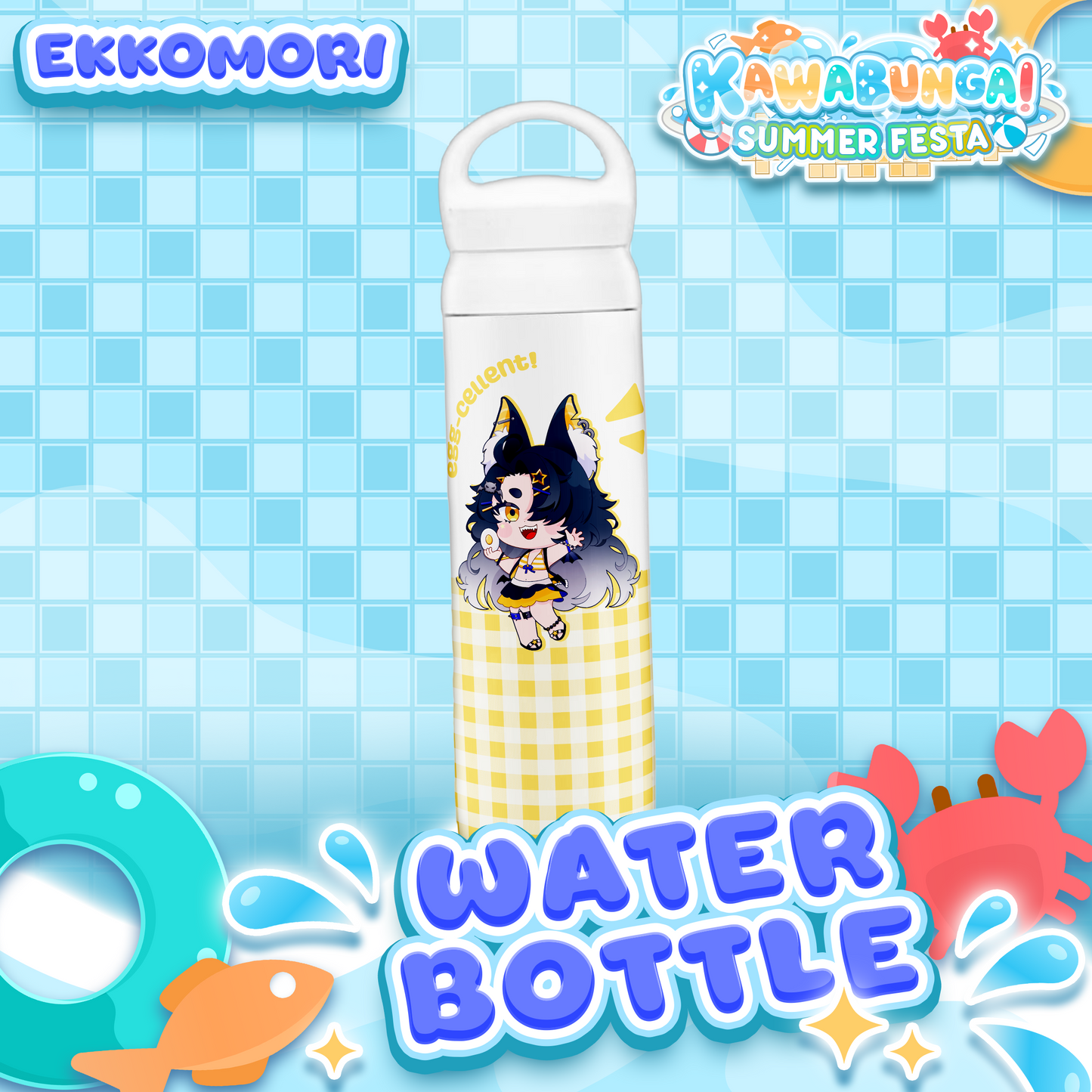 Ekkomori : Water Bottle