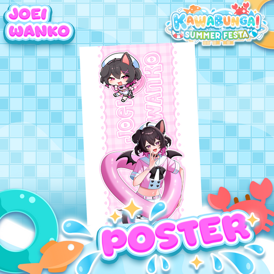 Joei Wanko : Kawabunga Poster