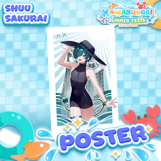 Shuu Sakurai : Kawabunga Poster