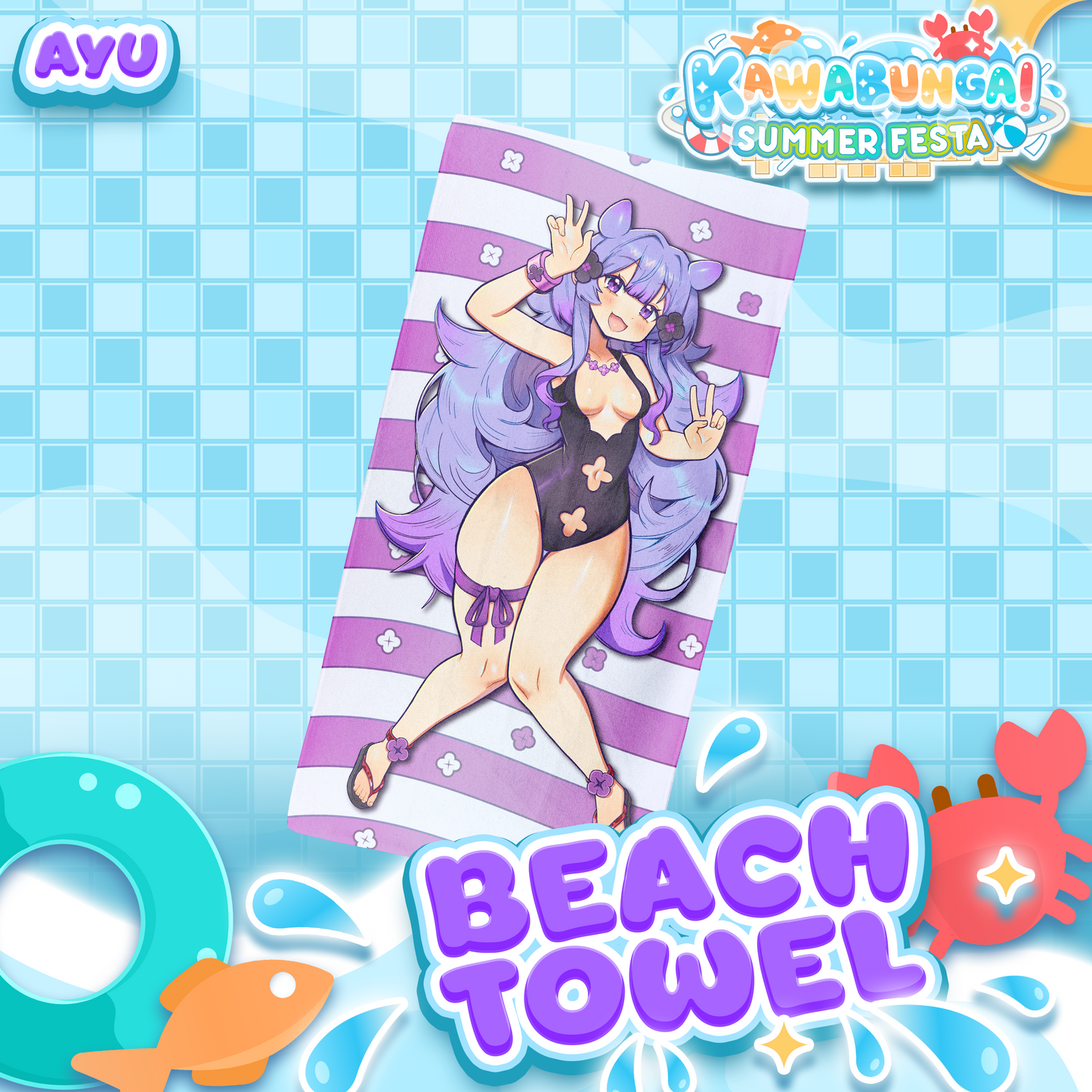 Ayu : Beach Towel