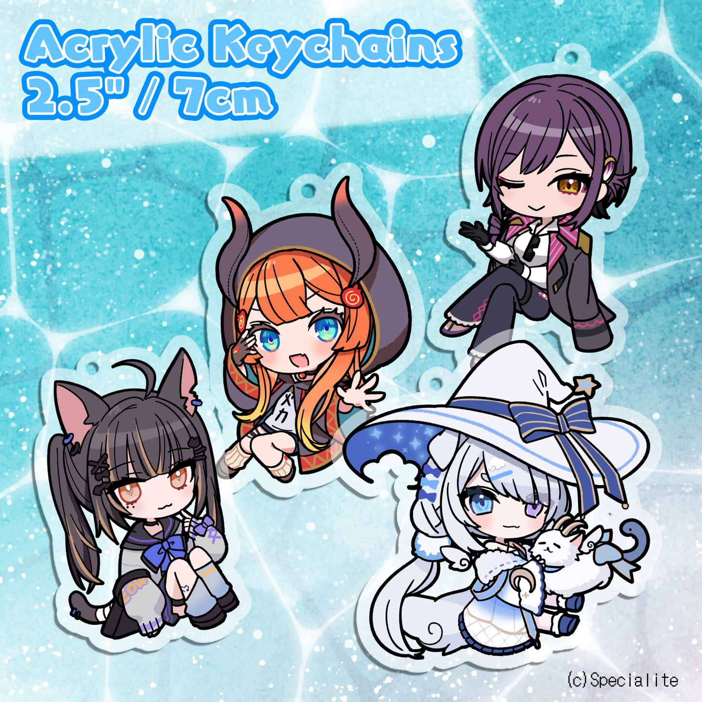 Specialite : Summer Splash - Chibi Keychains