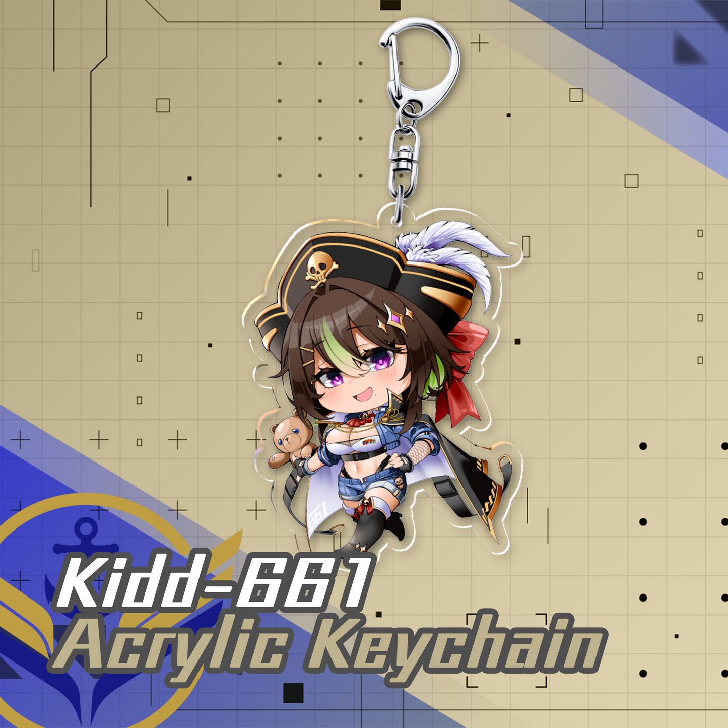VFleet Project : Kidd-661 Acrylic Keychain