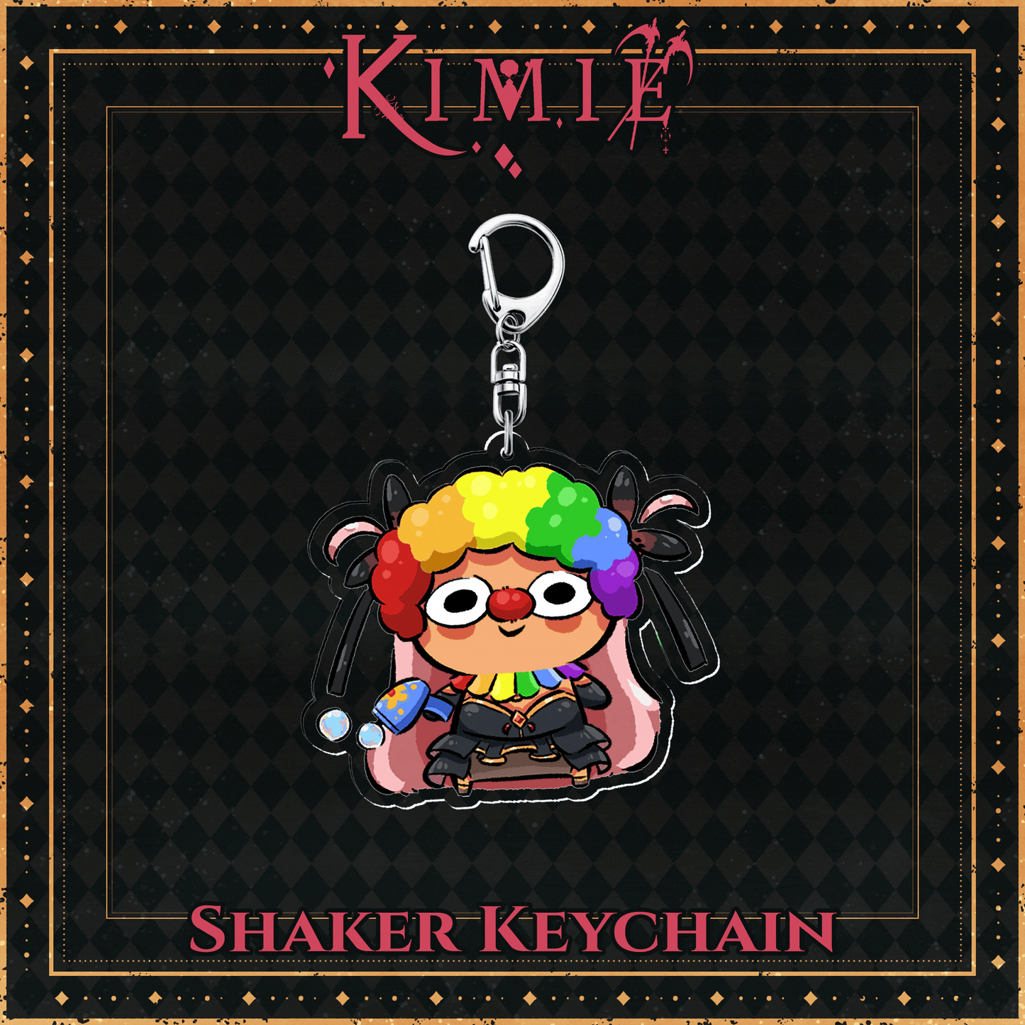 Kimie : Shaker Keychain