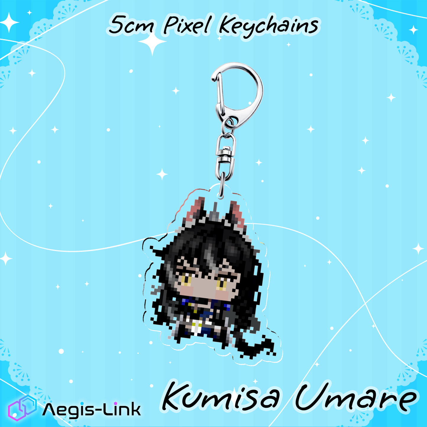 Aegis-Link : Little Pixel Keychains