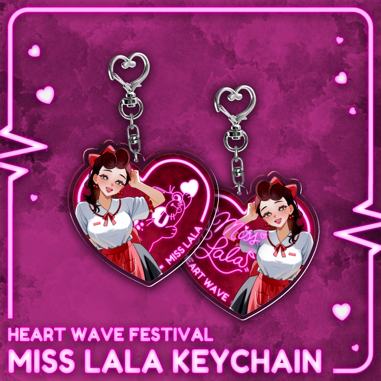 HeartWAVE : Full Keychain Set