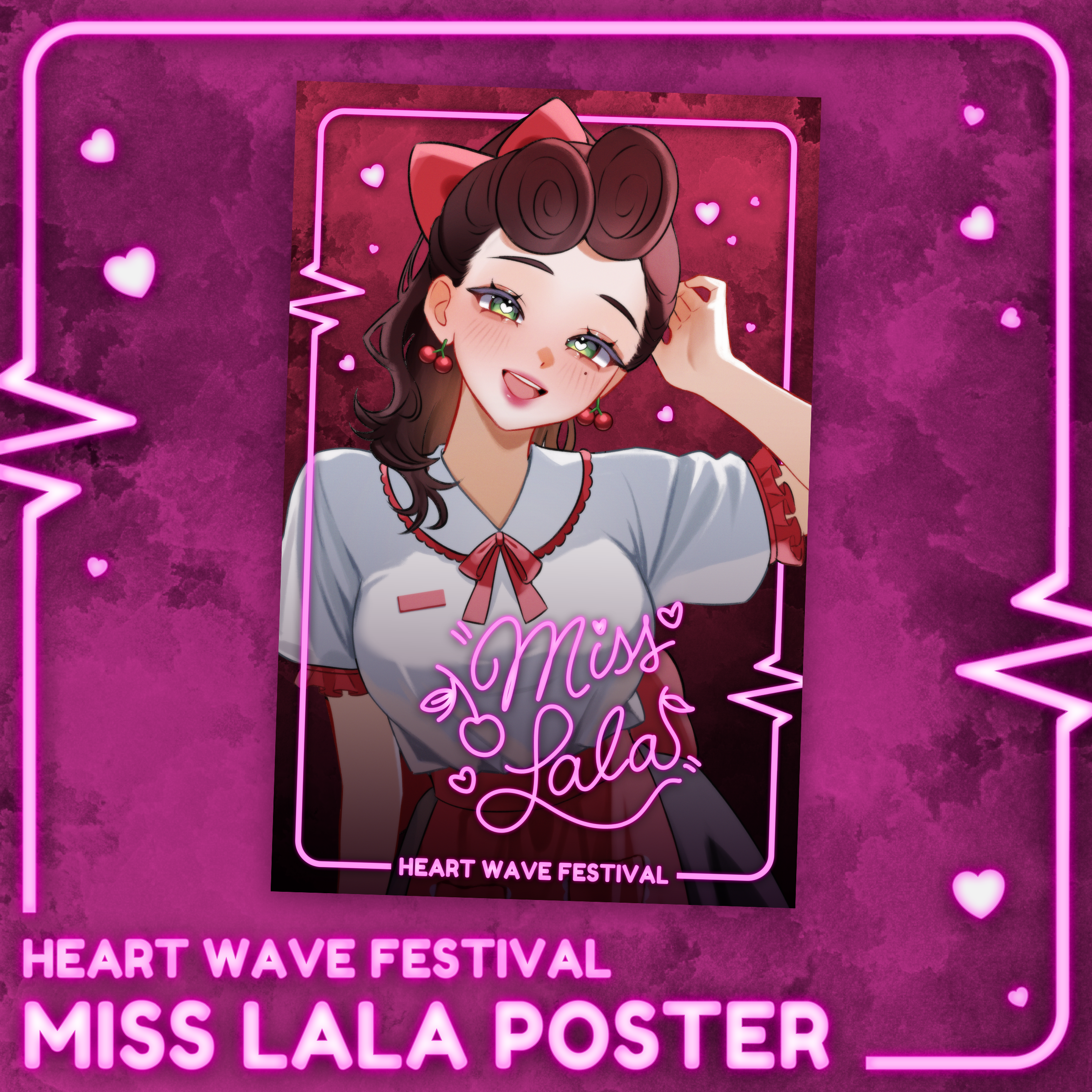 Miss Lala : HeartWAVE Poster – Kawa Entertainment