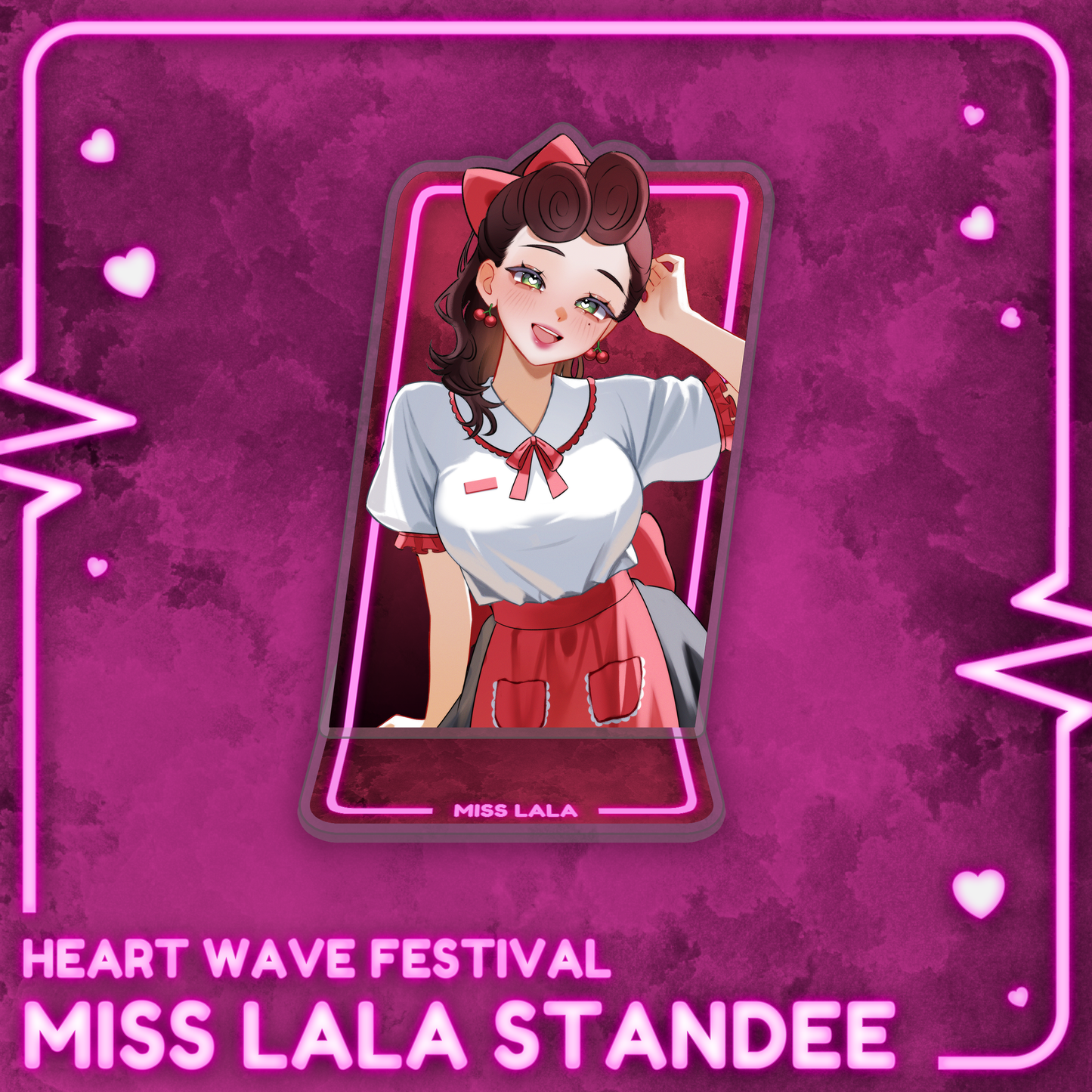 Miss Lala : HeartWAVE Standee
