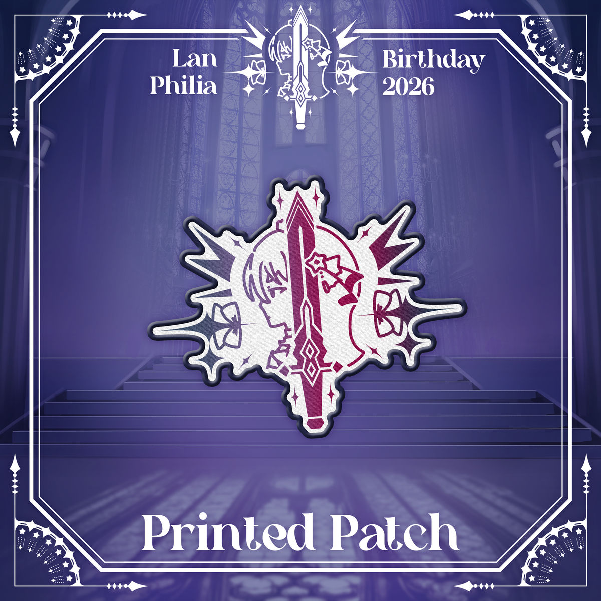Lan Philia : Printed Patch [Pre-Order]
