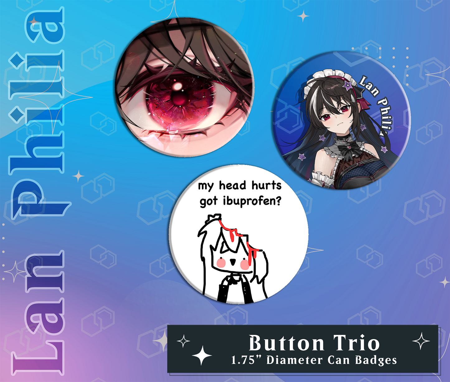 Lan Philia : Buttons Trio