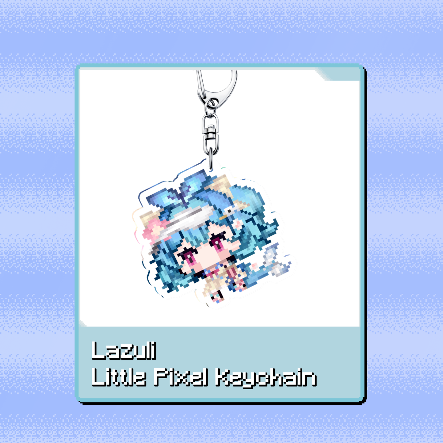Lazuli : Little Pixel Keychain