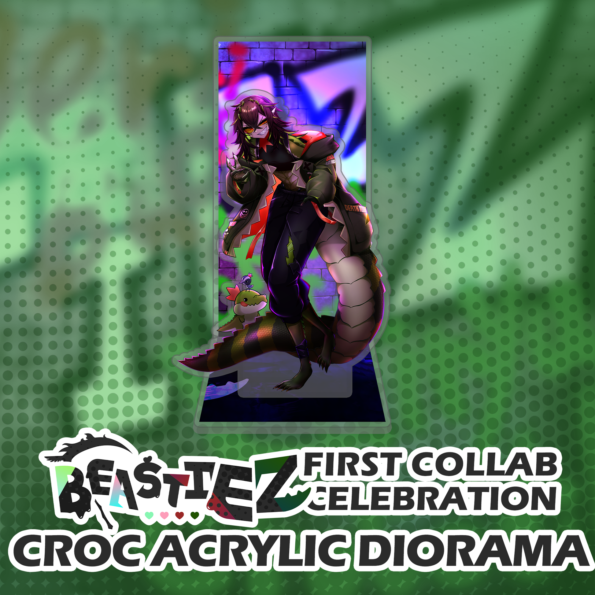 BEASTIEZ : Acrylic Diorama Set – Kawa Entertainment BEASTIEZ : Acrylic Diorama Set – Kawa Entertainment