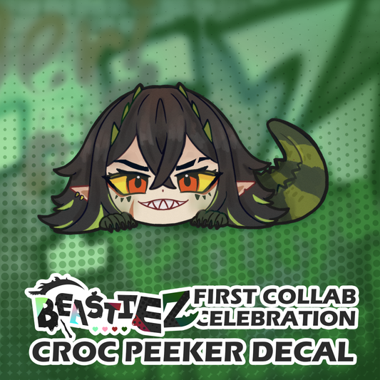 Kairyu Crocodile : Peeker Decal