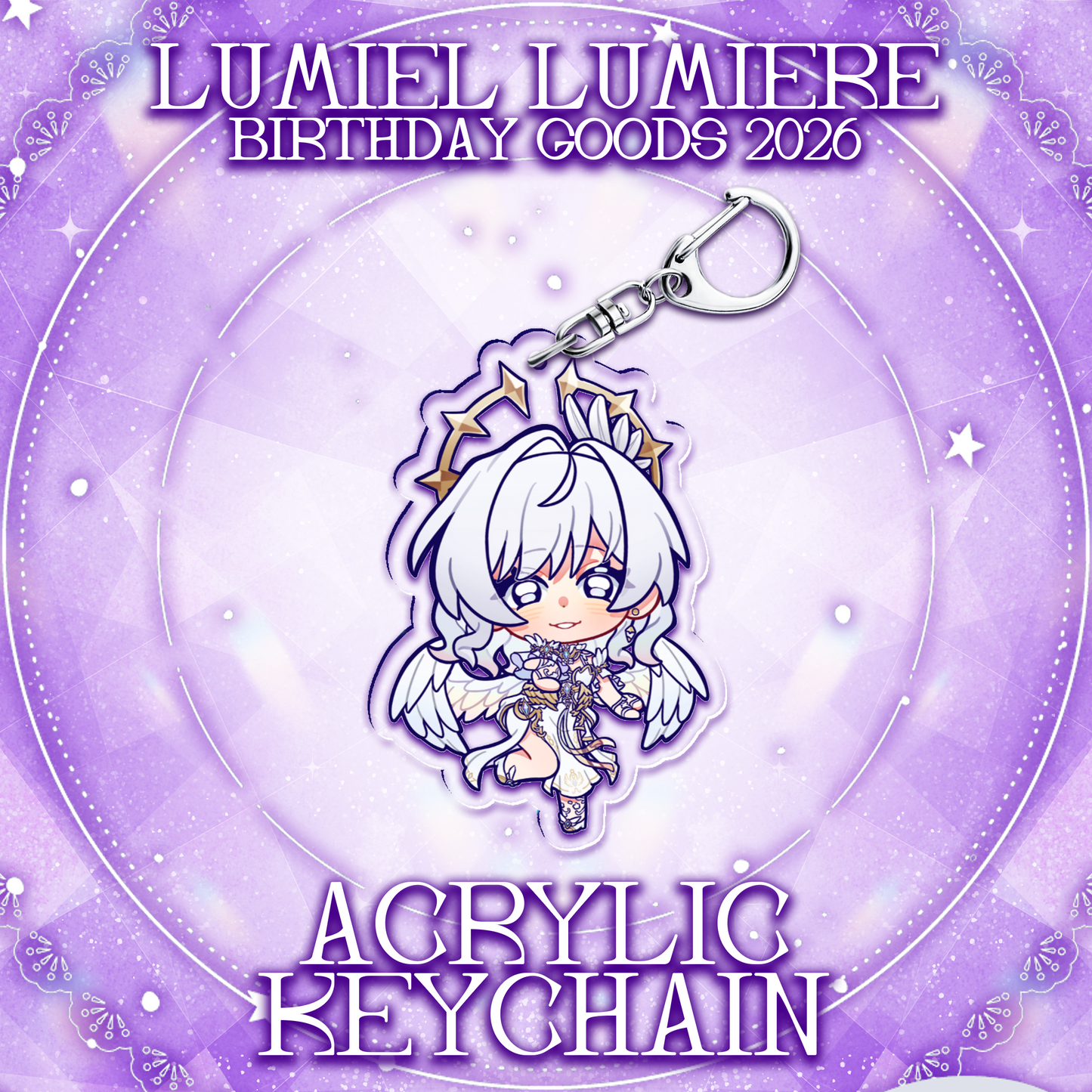 Lumiel Lumiere : Acrylic Keychain