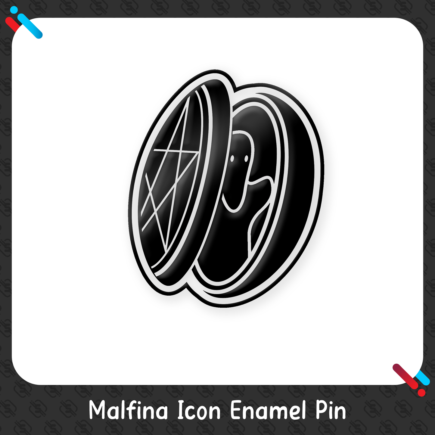 Malfina : Icon Enamel Pin