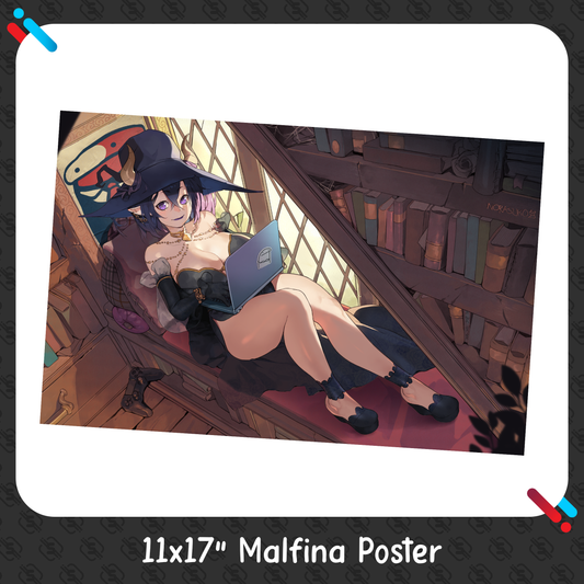 Malfina : 11x17" Poster Print