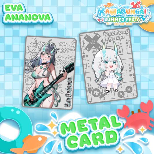 Eva Ananova : Metal Card