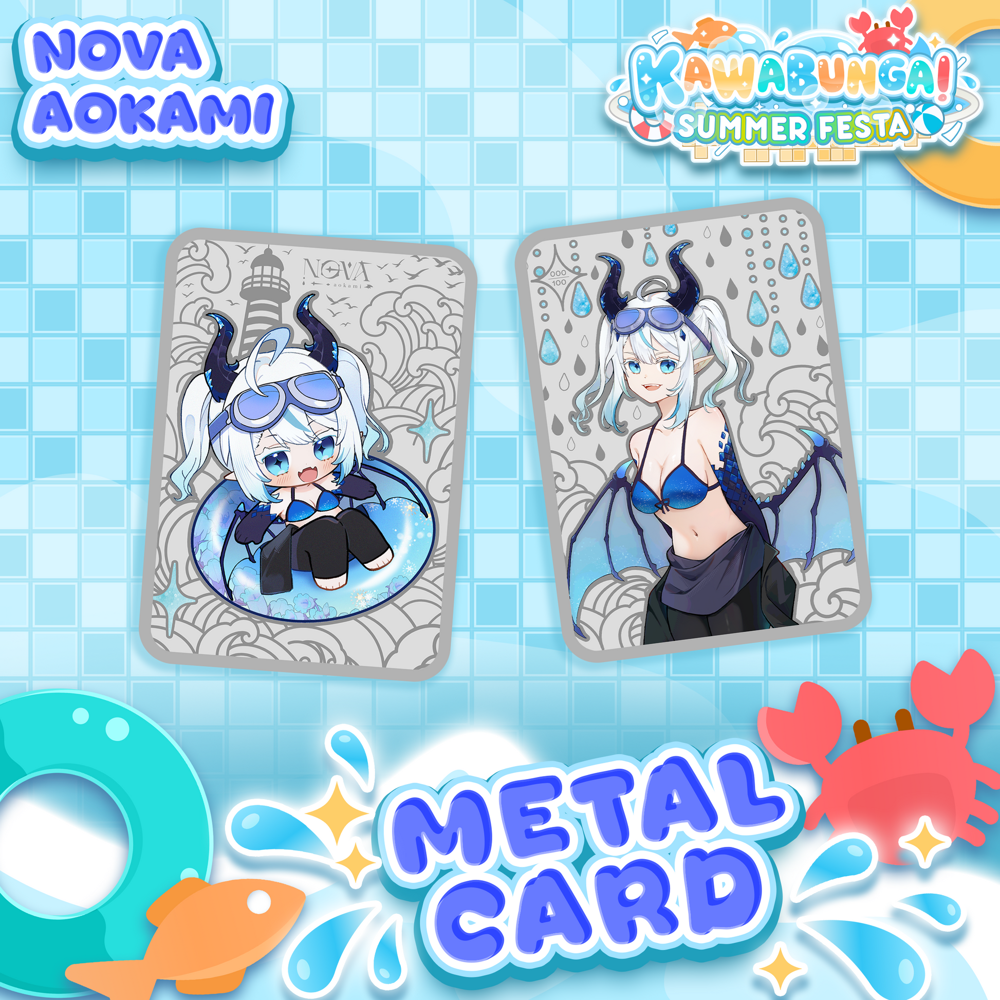 Nova Aokami : Metal Card