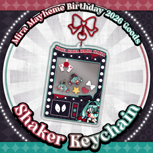 Mira Mayheme : Shaker Keychain