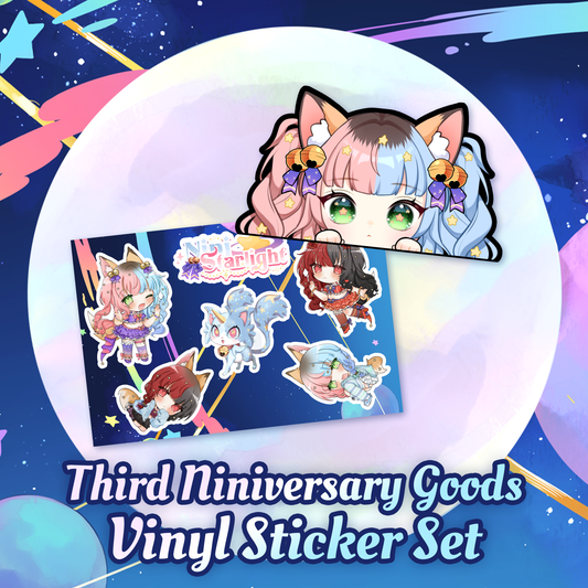 Nini Starlight : Vinyl Sticker Set