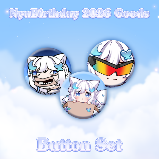 NyuBun : Button Set