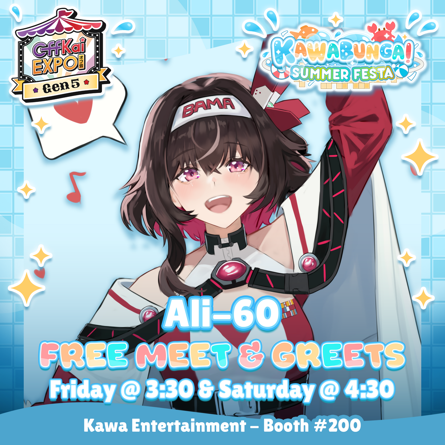 OffKai M&Gs : Ali-60 Meet & Greet