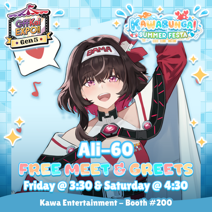 OffKai M&Gs : Ali-60 Meet & Greet