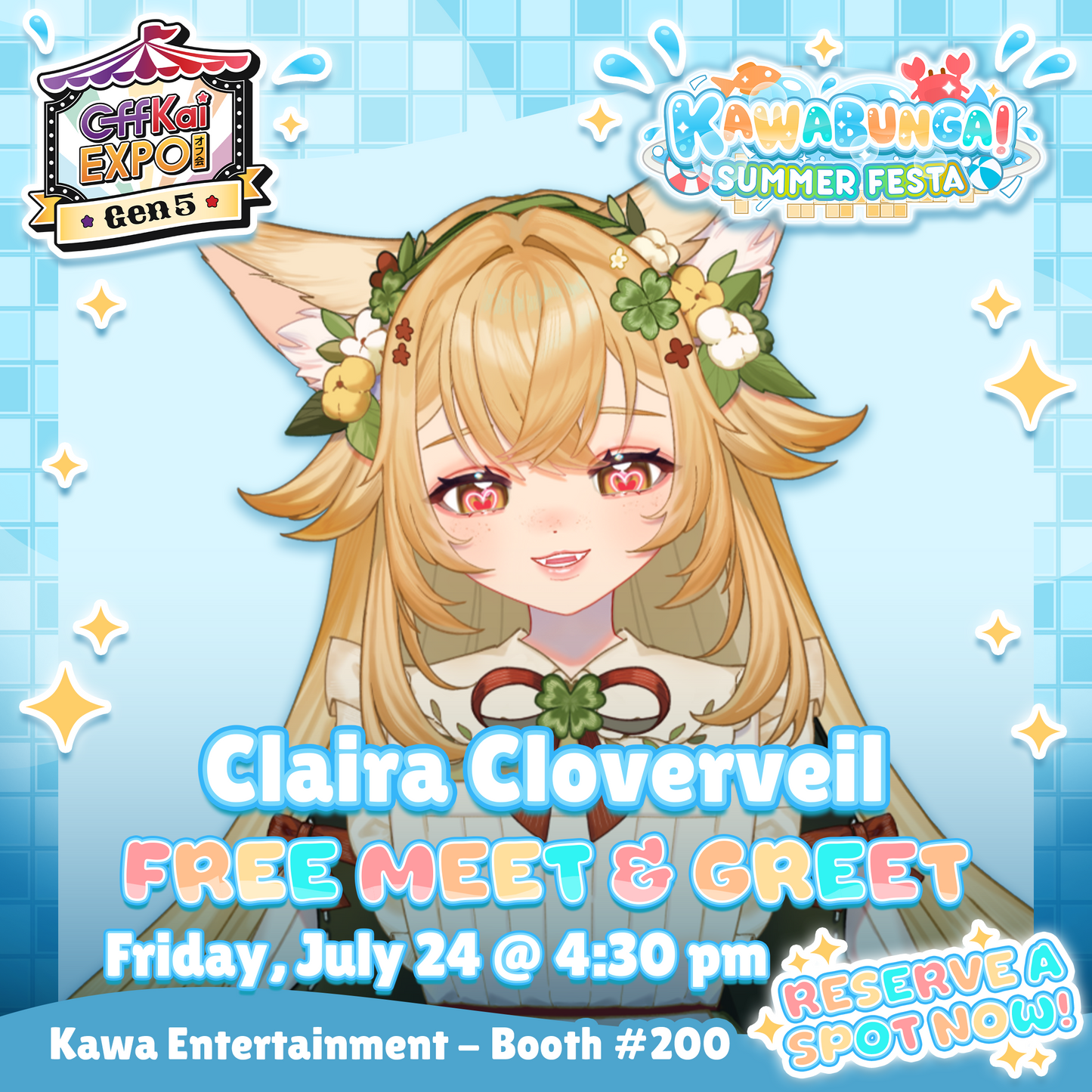 OffKai M&Gs : Claira Cloverveil Meet & Greet