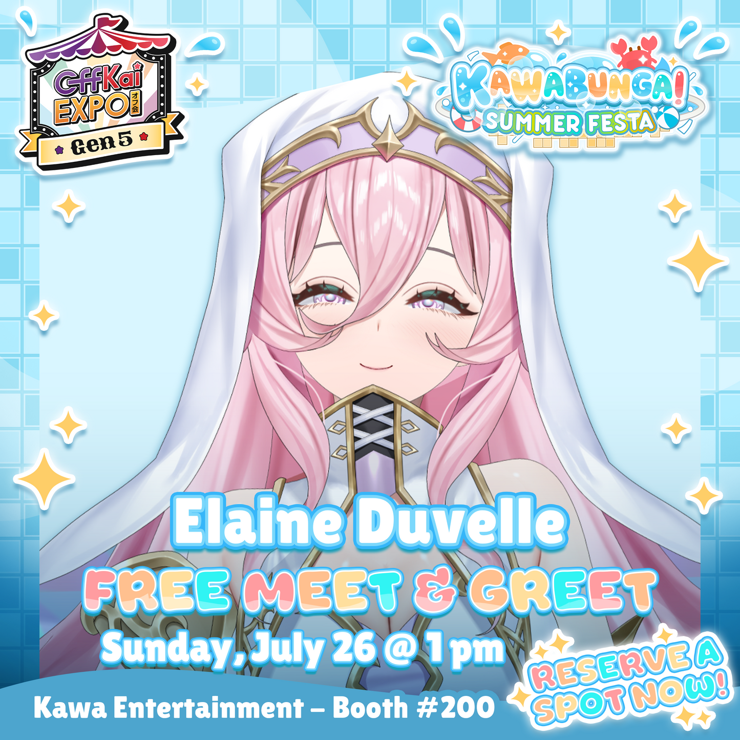 OffKai M&Gs : Elaine Duvelle Meet & Greet