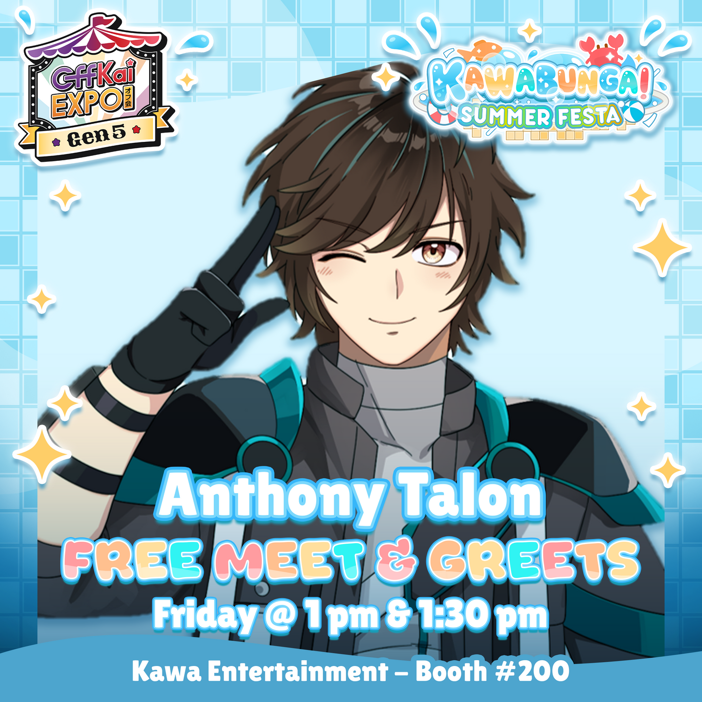 OffKai M&Gs : Anthony Talon Meet & Greet