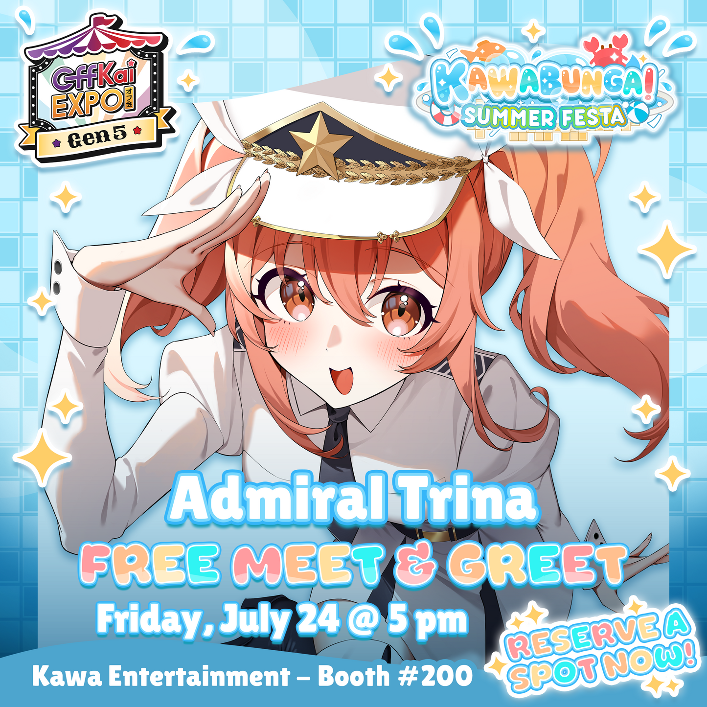 OffKai M&Gs : Admiral Trina Meet & Greet