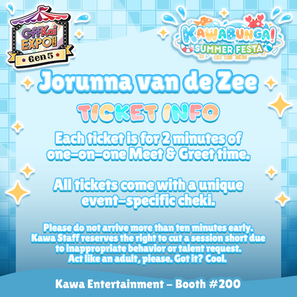 OffKai M&Gs : Jorunna Meet & Greet