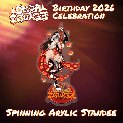OrcaTsukii : Spining Acrylic Standee