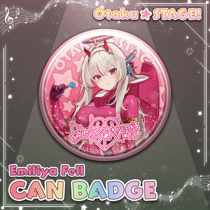 Otaku Stage : Emiliya & Phoebe Can Badge Set