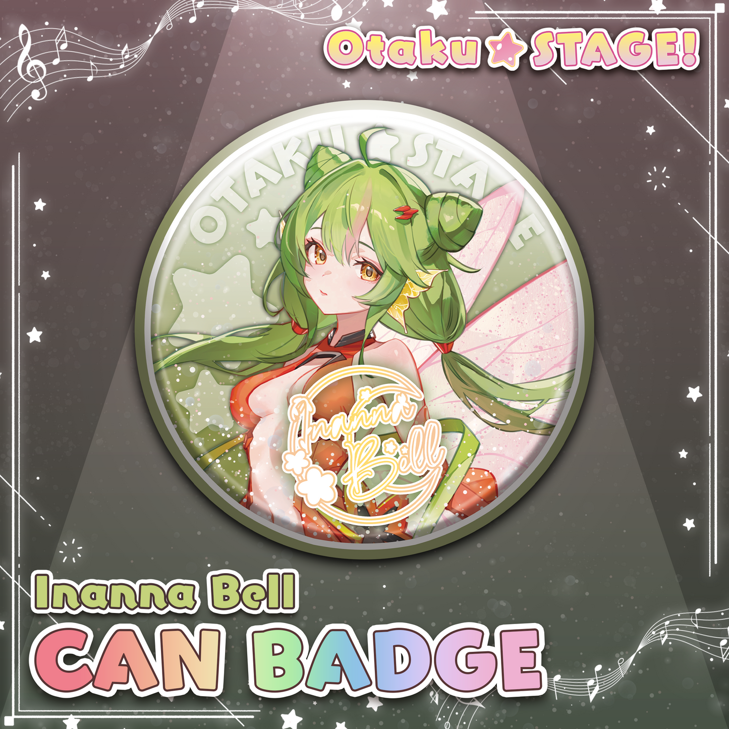 Otaku Stage : Lily & Inanna Can Badge Set