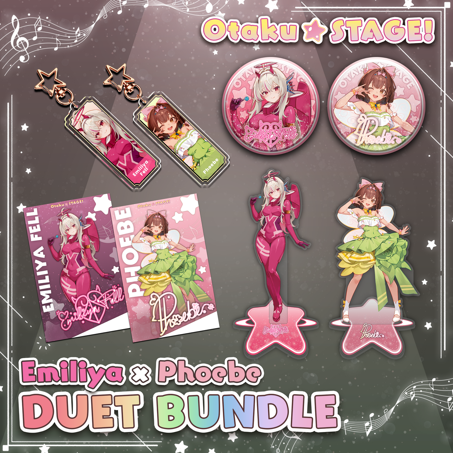 Otaku Stage : Emiliya & Phoebe Duet Bundle