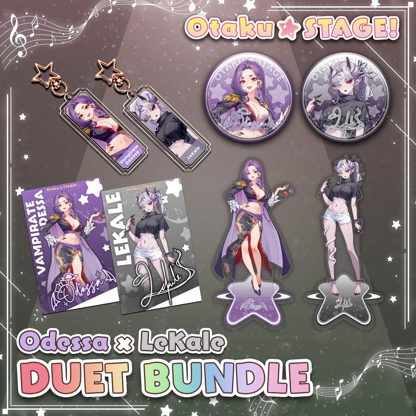 Otaku Stage : Odessa & LeKale Duet Bundle