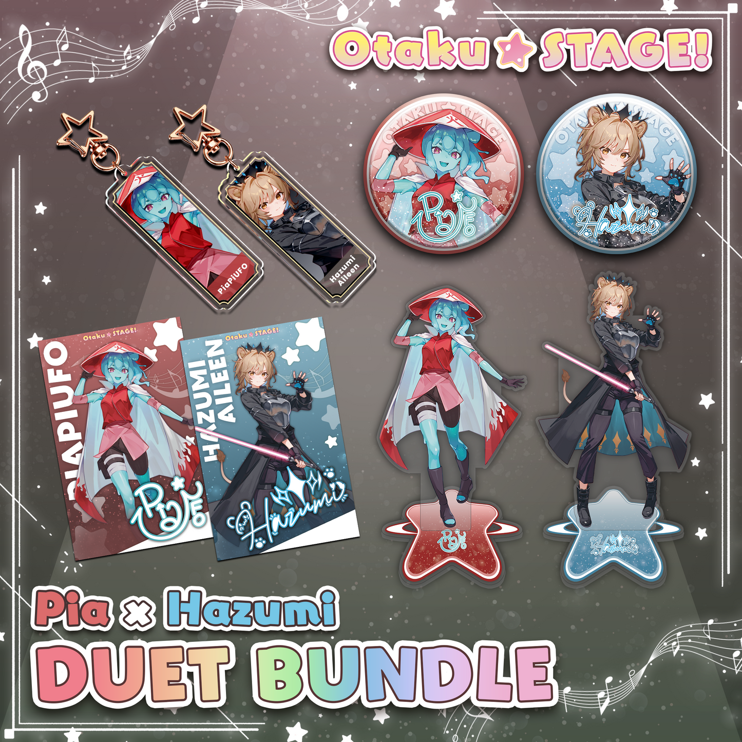 Otaku Stage : Pia & Hazumi Duet Bundle