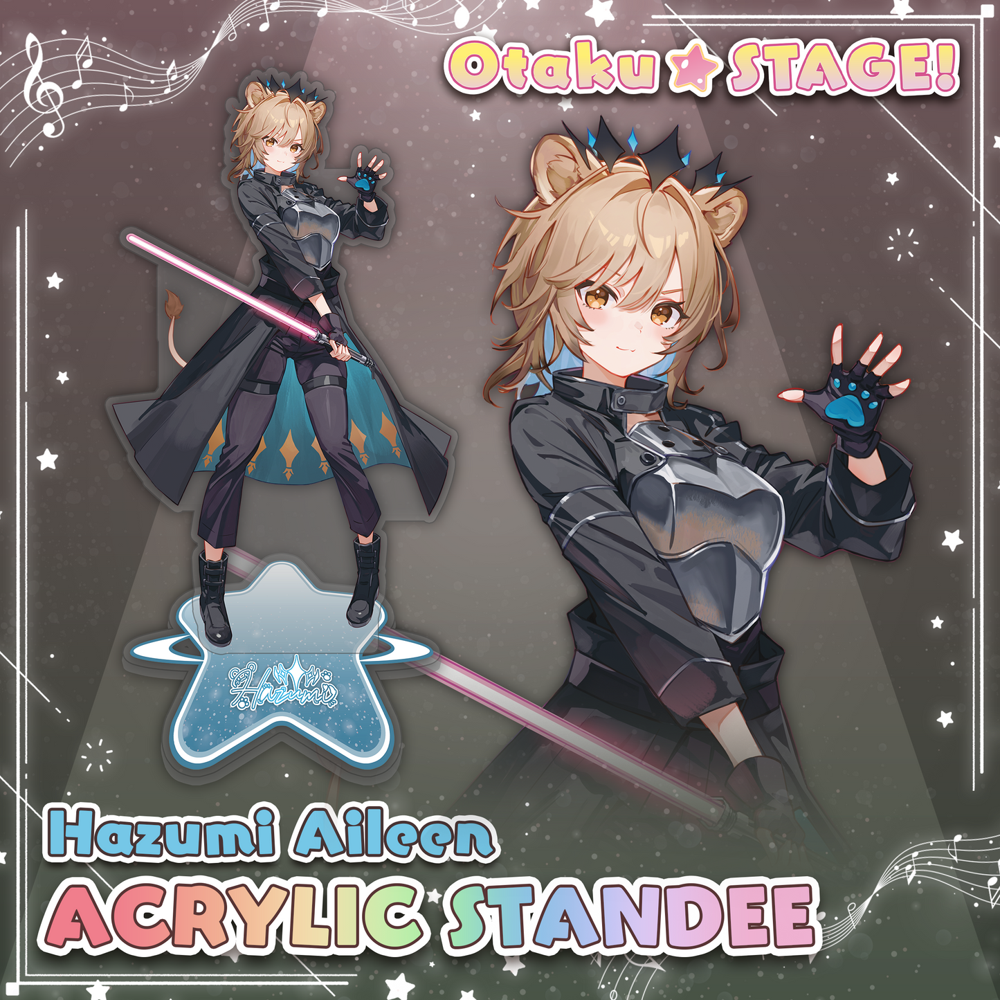 Hazumi Aileen : Otaku Stage Acrylic Standee
