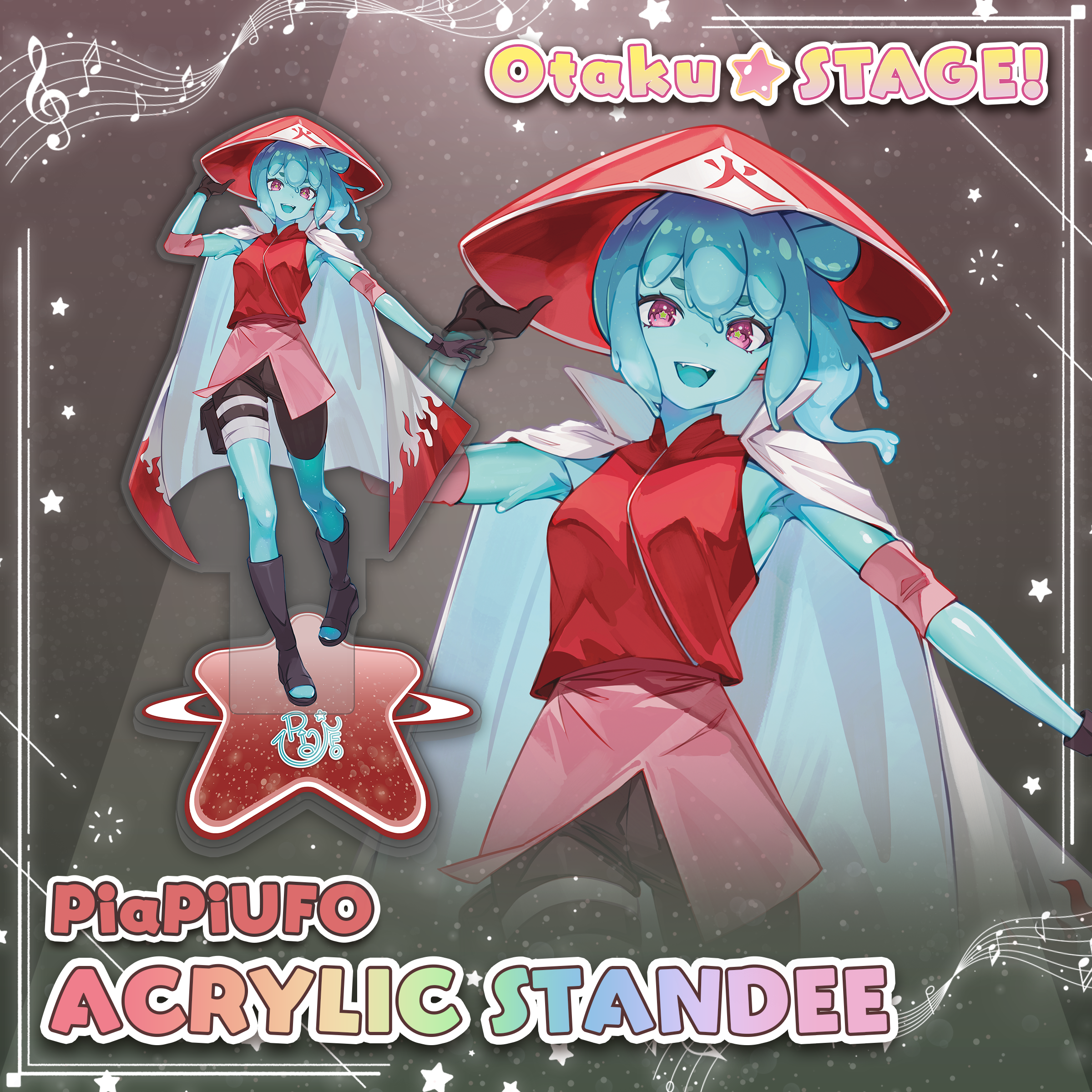 PiaPi UFO : Otaku Stage Acrylic Standee – Kawa Entertainment