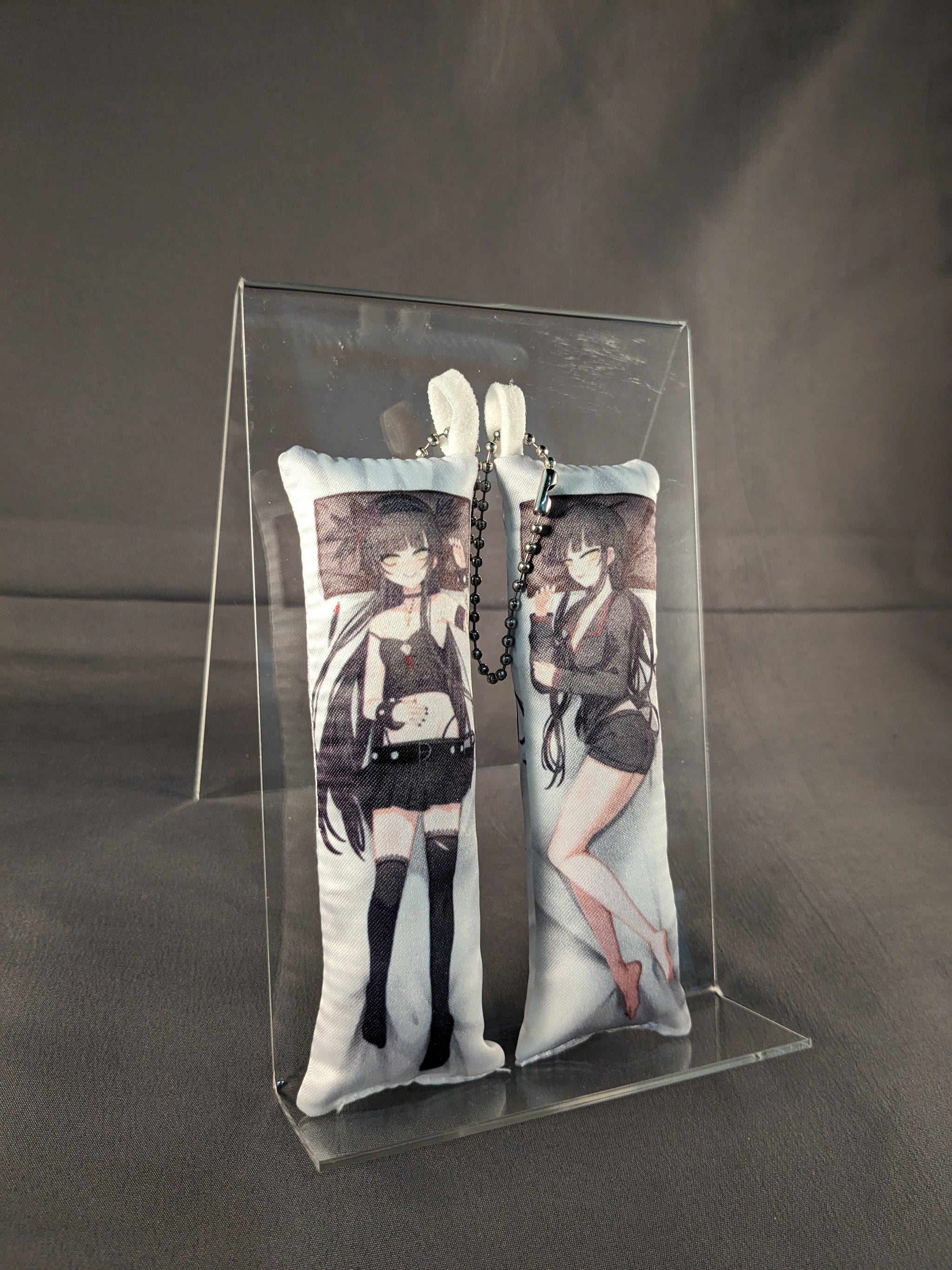 Goth Girl and The Jock Keychain Dakimakura Kawa Entertainment