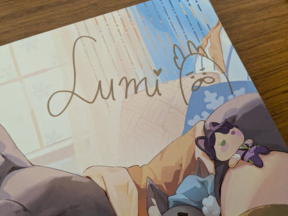 Lumi : Sleepy Kigurumi Signed Poster (X/15)