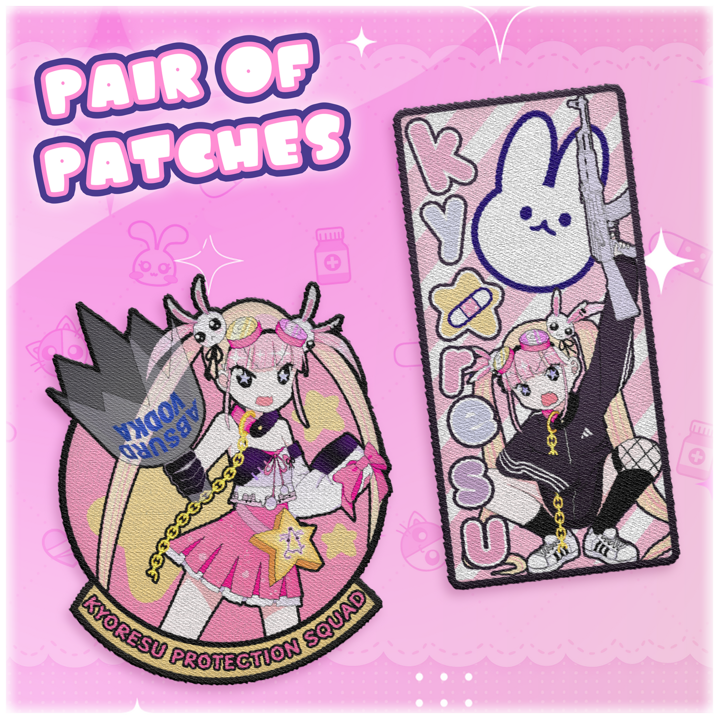 KyOresu : Velcro Patches