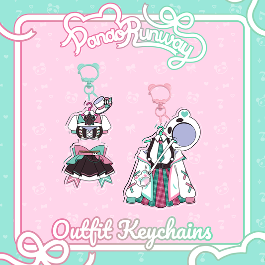 Utano Pandora : PandoRunway Outfit Keychains