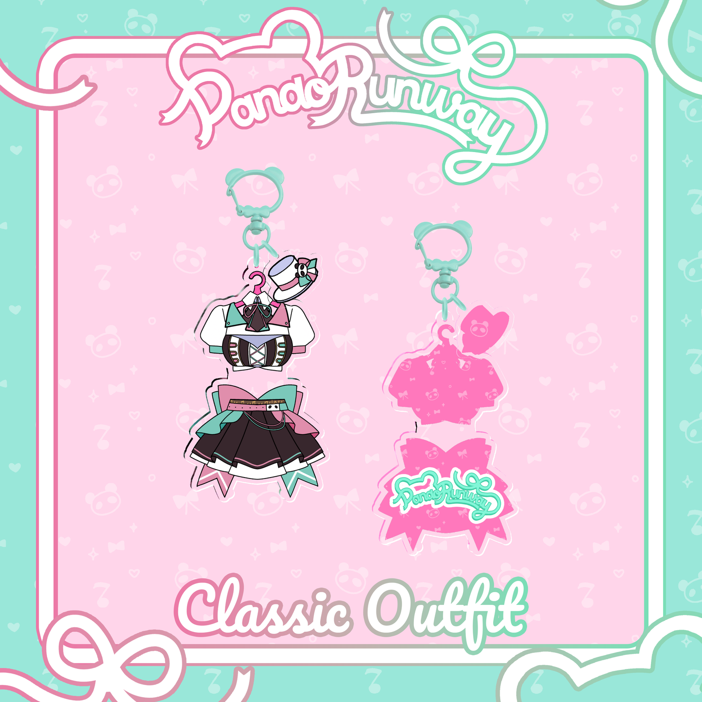 Utano Pandora : PandoRunway Outfit Keychains